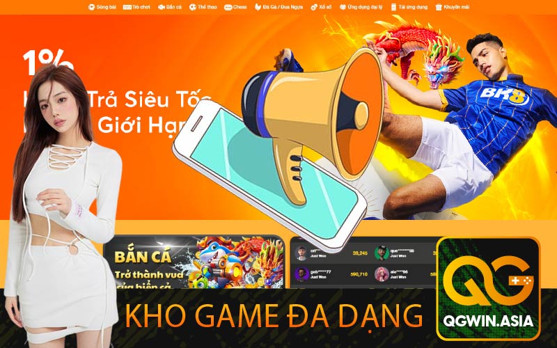 Kho game đa dạng
