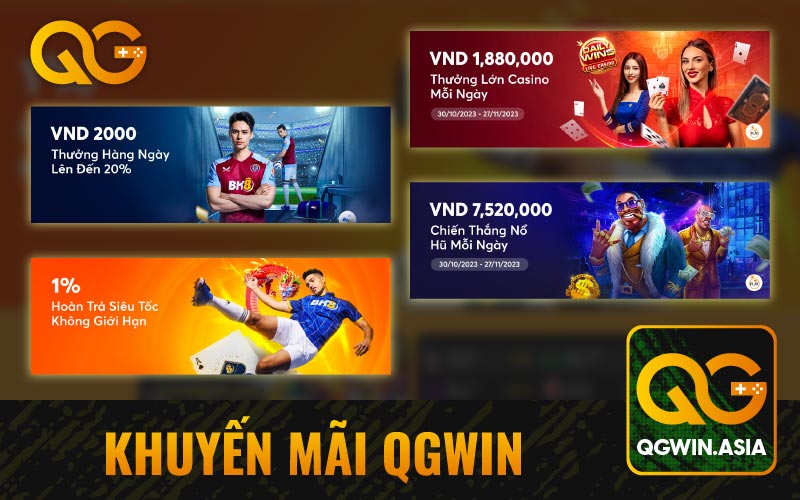 Khuyến mãi Qgwin
