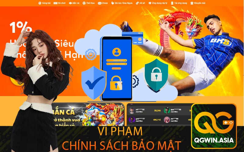 Vi phạm chinh sách bảo mật
